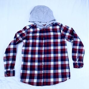 Carter's Red and Blue Camisole with Built-in Hood